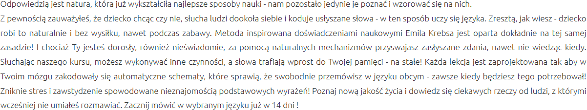 Efektywna Metoda Nauki Leszno